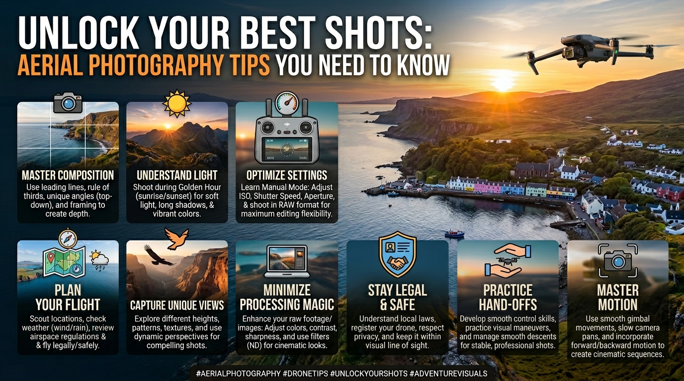 Unlock Your Best Shots: Aerial Photography Tips You Need To Know