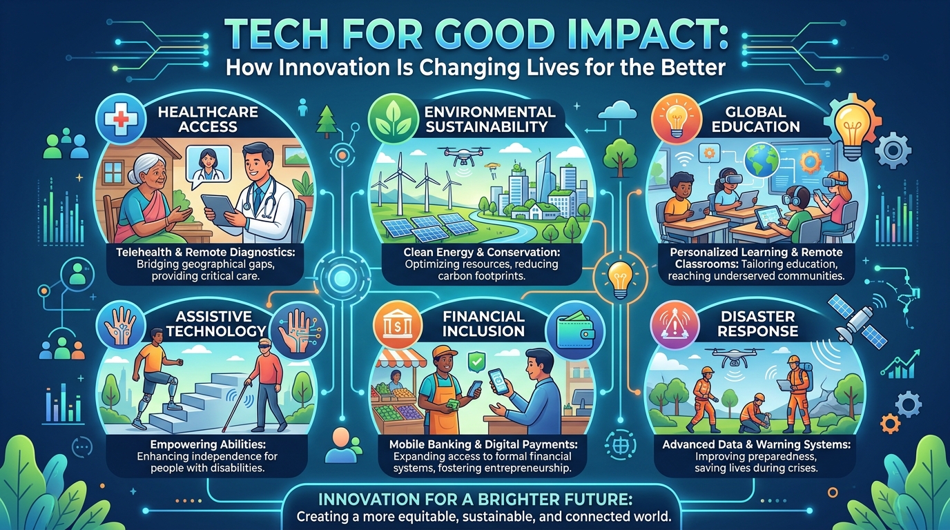 Tech for Good Impact: How Innovation Is Changing Lives for the Better